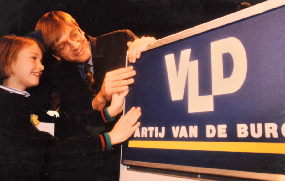 In 1992 werd de PVV omgevormd tot de partij Vlaamse Liberalen en Democraten (VLD). (Liberas)