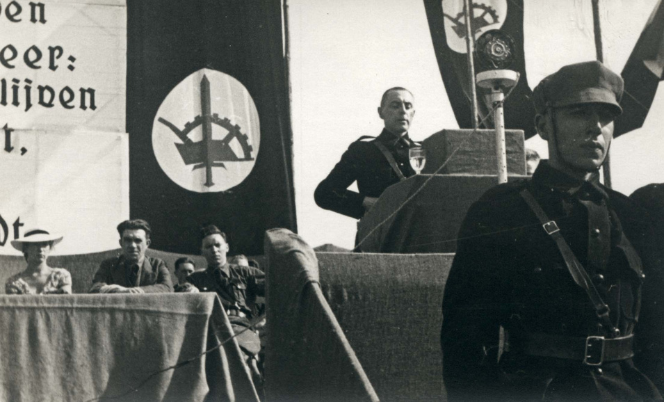 Toespraak van Joris van Severen op de vierde Landdag van het Verdinaso, 4 augustus 1935. (ADVN, VFA1218)