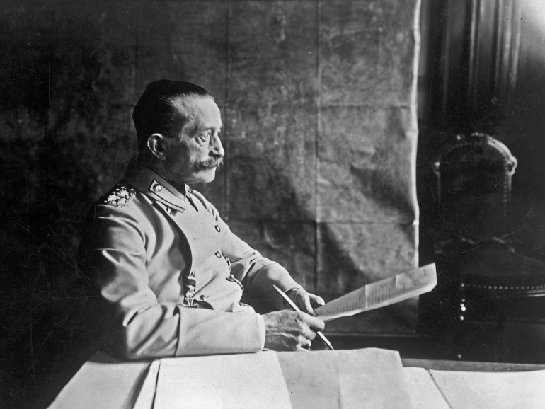 Moritz von Bissing, gouverneur-generaal van bezet België, 1914-1917. (Library of Congress, Washington)